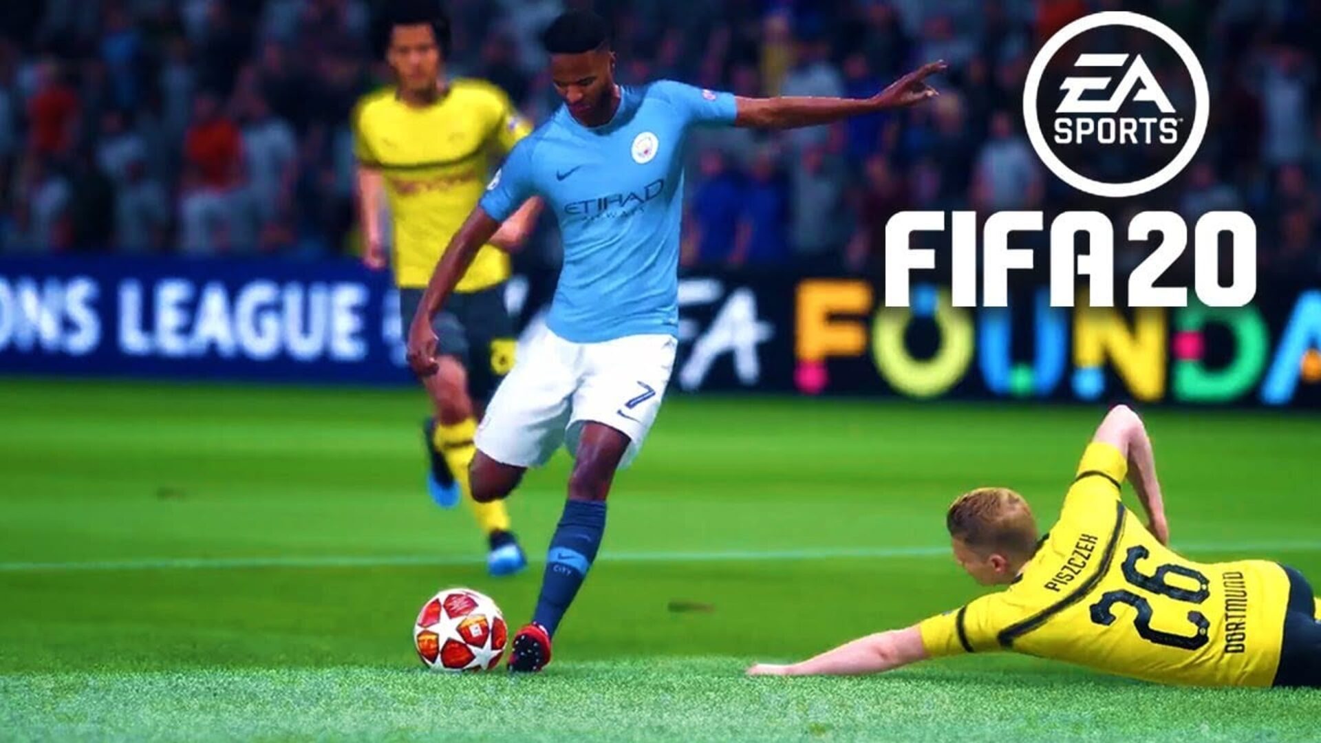 Sterling shooting in fifa20